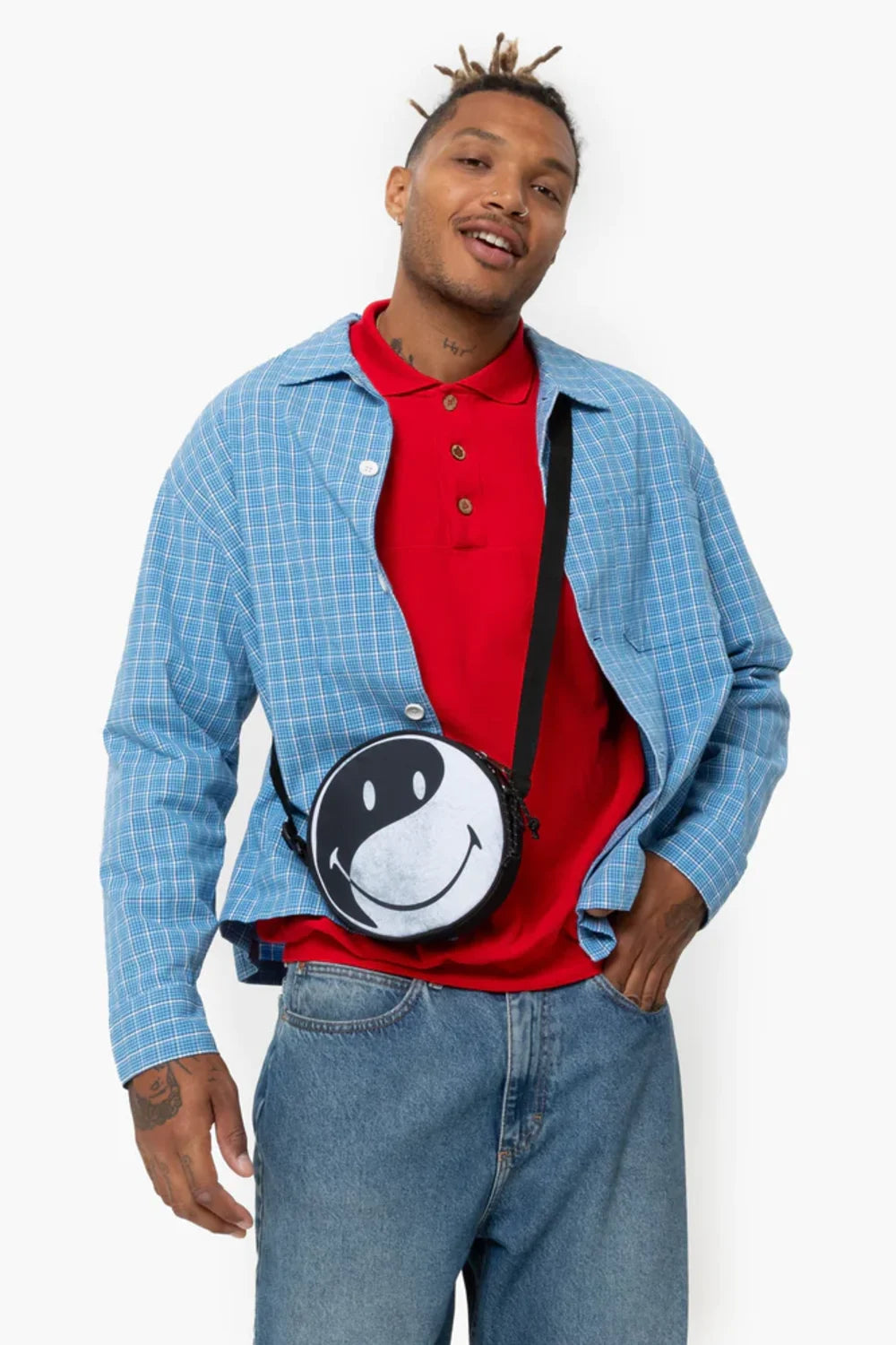 Eastpak-Ada Single Smiley YY Placed-Bel Çantası-4-fleurdirect.live