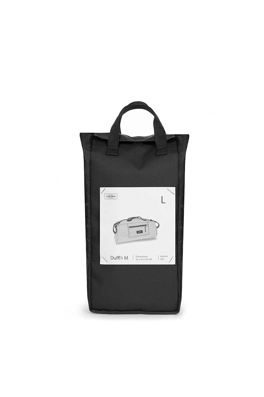 Eastpak-Duffl'r L Black-El Çantası-8-fleurdirect.live