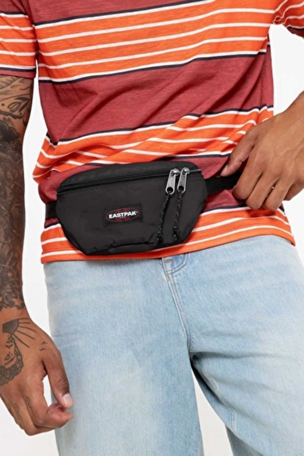Eastpak-Springer Powr Powr Black-Bel Çantası-4-fleurdirect.live