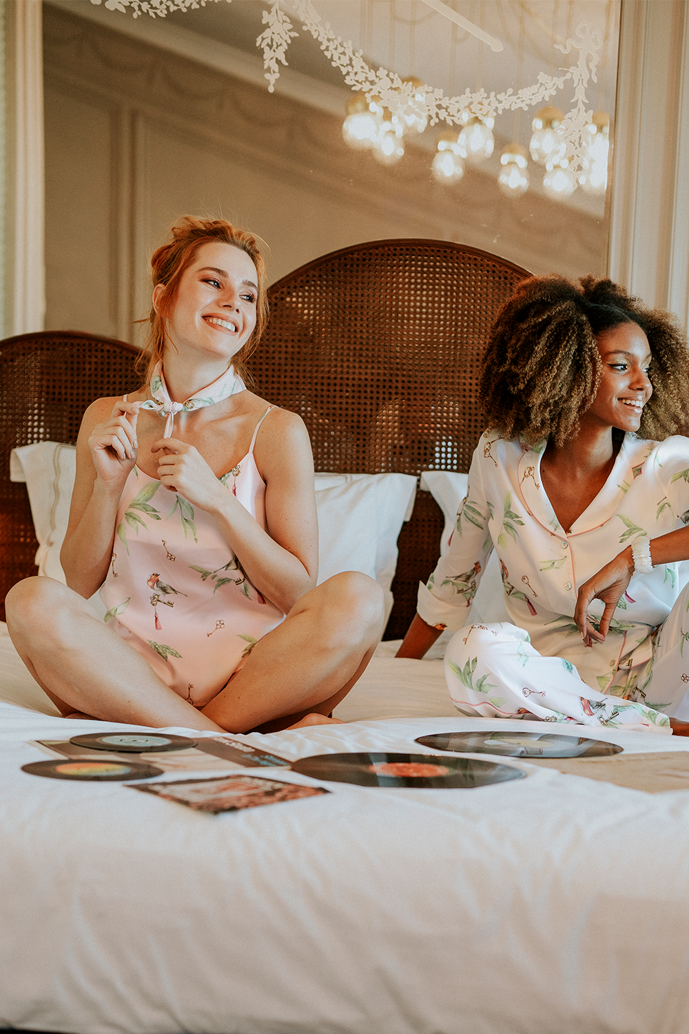 Elli2-Rose Blossom Birds-Pijama Takımı-3-fleurdirect.live