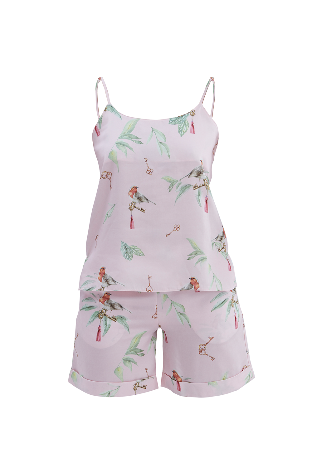 Elli2-Rose Blossom Birds-Pijama Takımı-4-fleurdirect.live