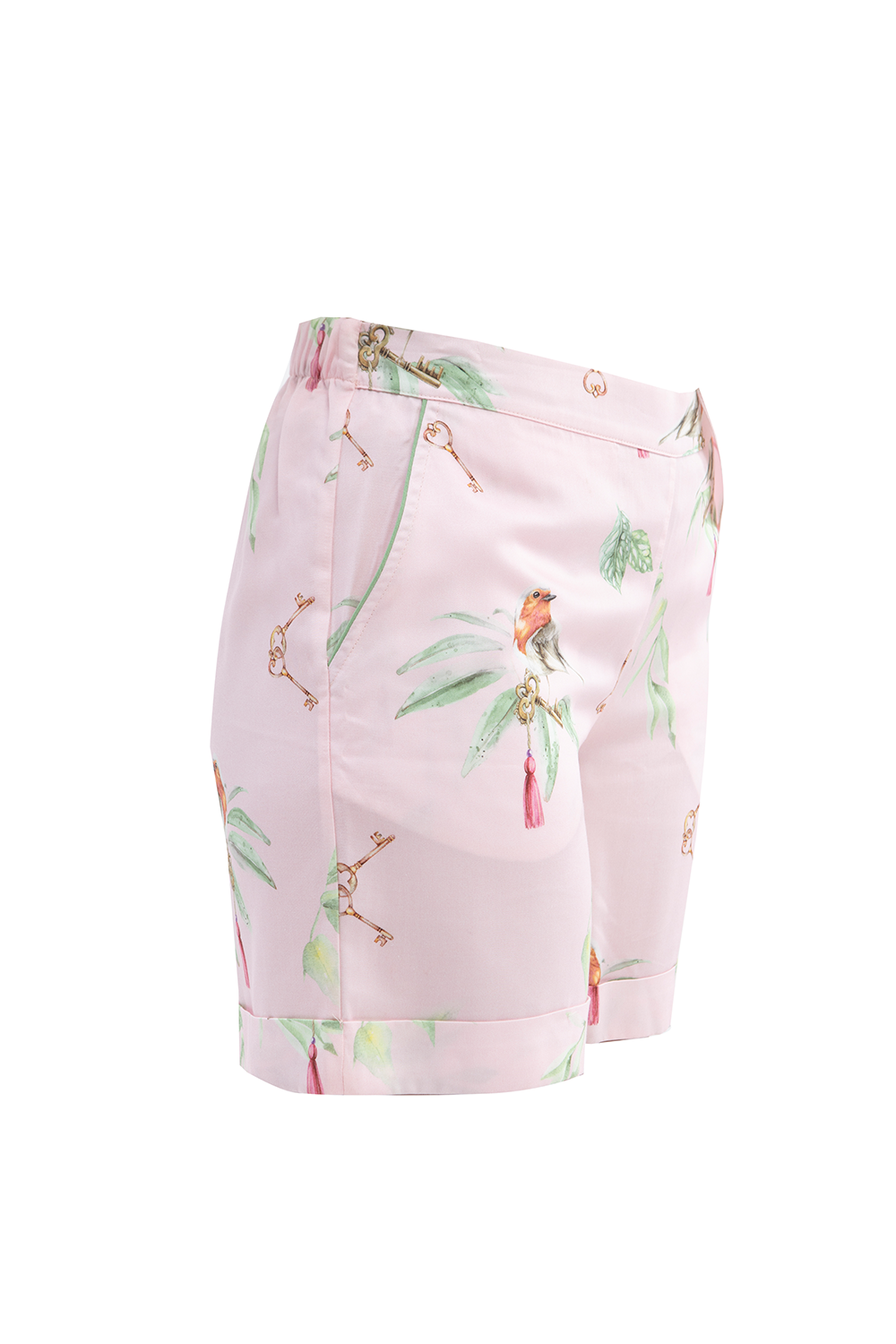 Elli2-Rose Blossom Birds-Pijama Takımı-5-fleurdirect.live