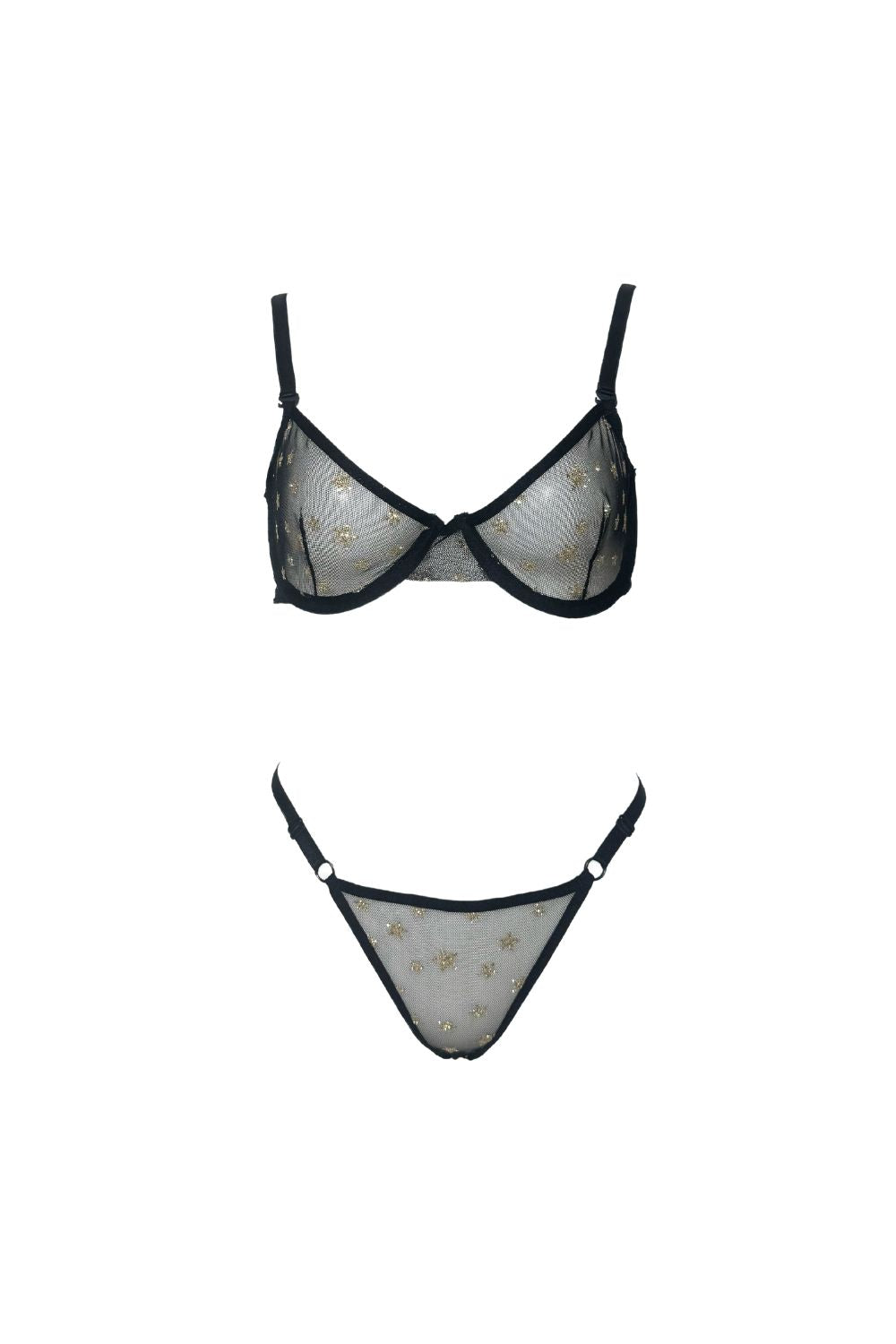 Elorian Couture Lingerie-Lumiére Luxe - Liz Bra Set-İç Giyim Setleri-1-fleurdirect.live
