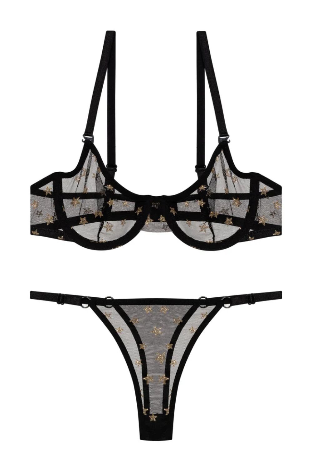 Elorian Couture Lingerie-Lumiére Luxe - Liz Bra Set-İç Giyim Setleri-2-fleurdirect.live