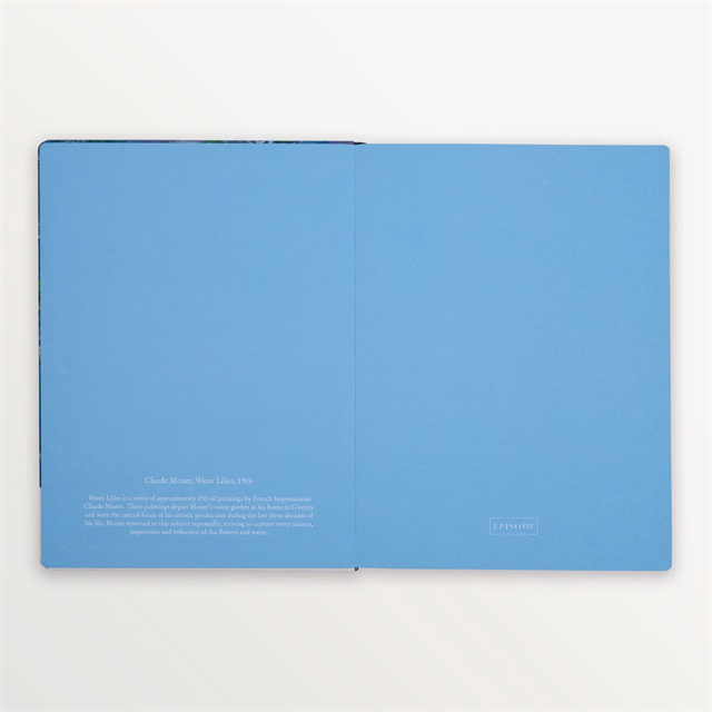Episode-Episode Gallery Monet Water Lilies Xl Casebound Notebook-DEFTER-5-fleurdirect.live