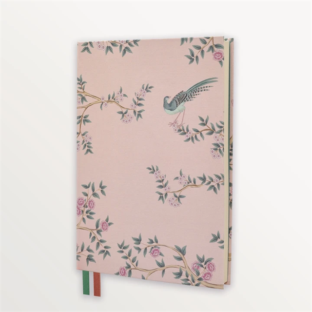Episode-Episode Peacock Tapestry A5 Flex Linen Notebook-DEFTER-3-fleurdirect.live