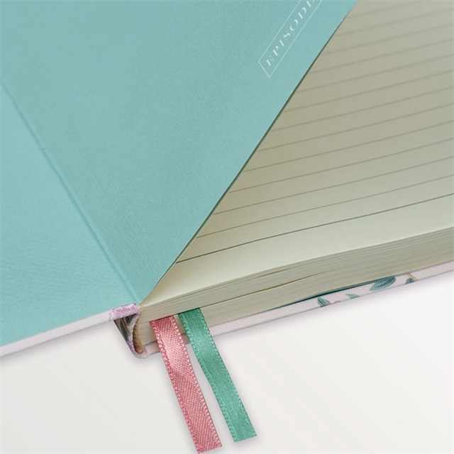 Episode-Episode Peacock Tapestry A5 Flex Linen Notebook-DEFTER-4-fleurdirect.live
