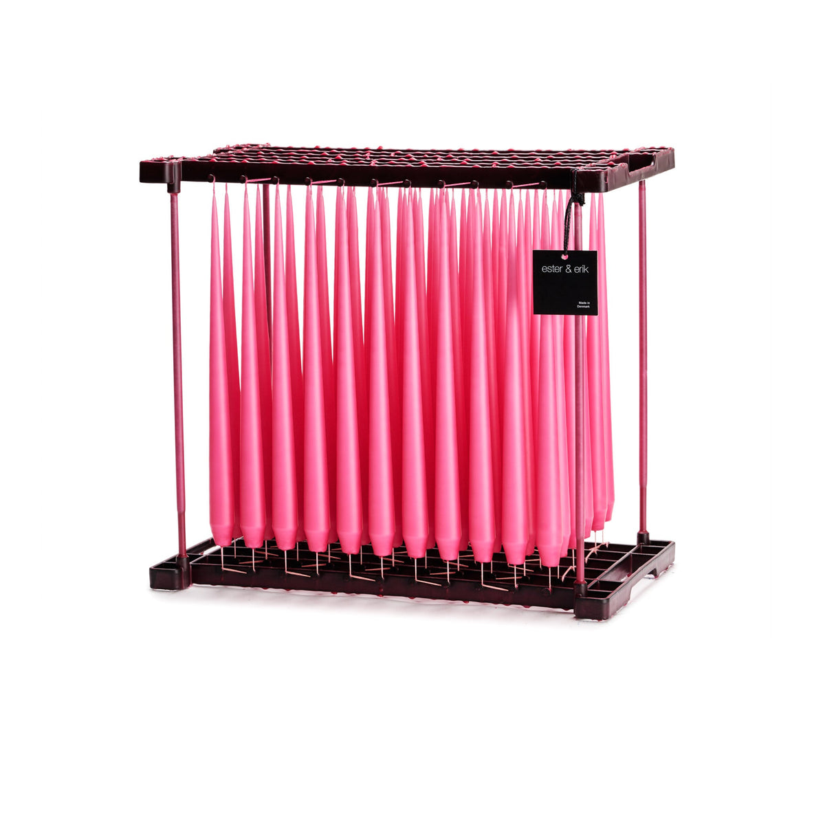 Ester&Erik-Açık Pembe Kokusuz 2'li Konik Mum 32 Cm-Mum-2-fleurdirect.live