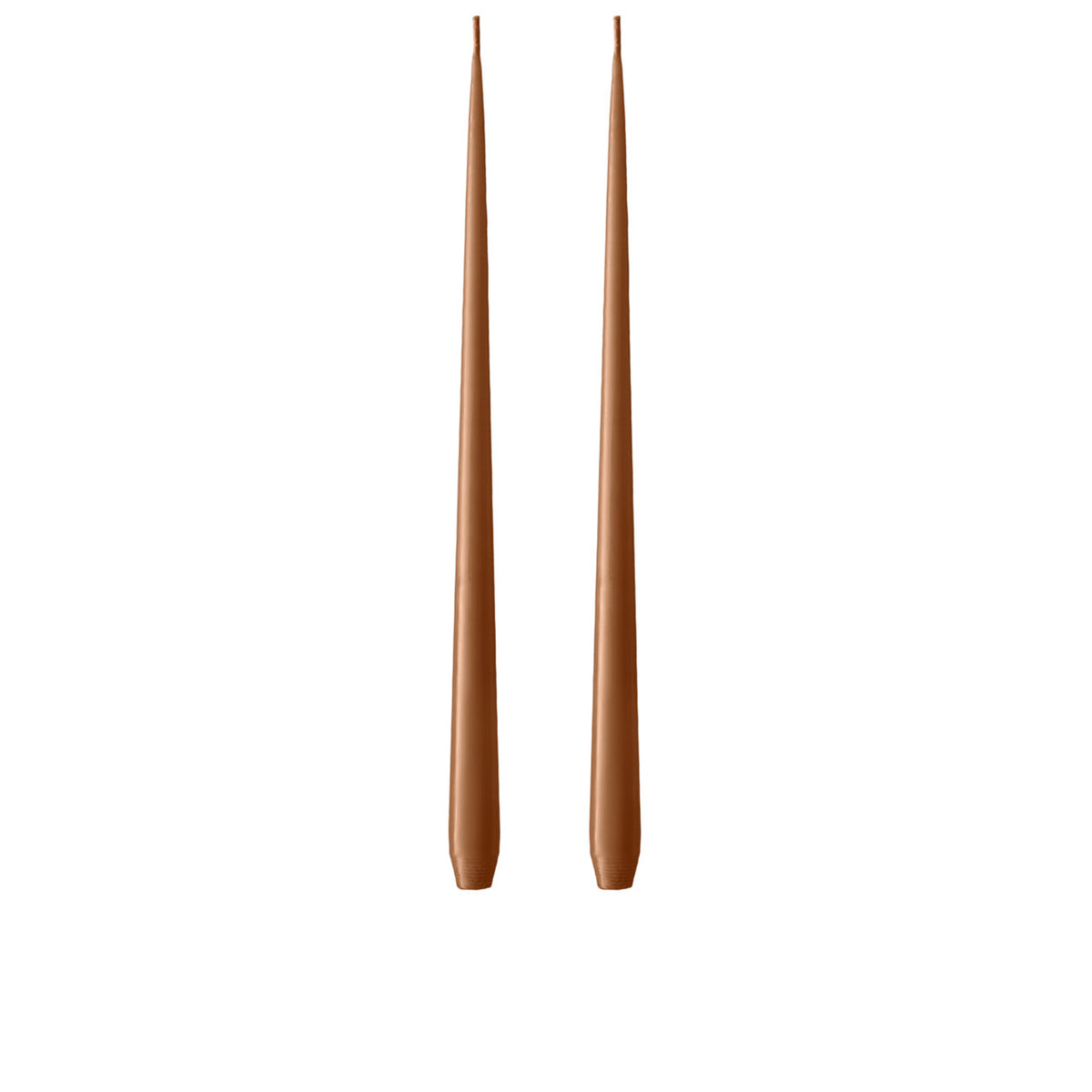 Ester&Erik-Raw Toffee Kokusuz 2'li Uzun Konik Mum 42 Cm-Mum-1-fleurdirect.live