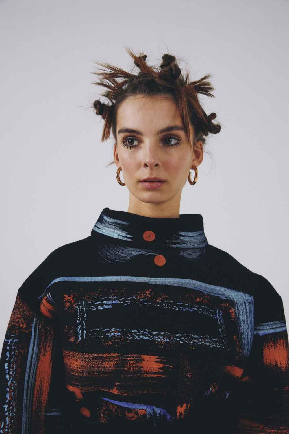 Eudoimonia-Hawas Sporty Patterned Dress-Elbise-3-fleurdirect.live