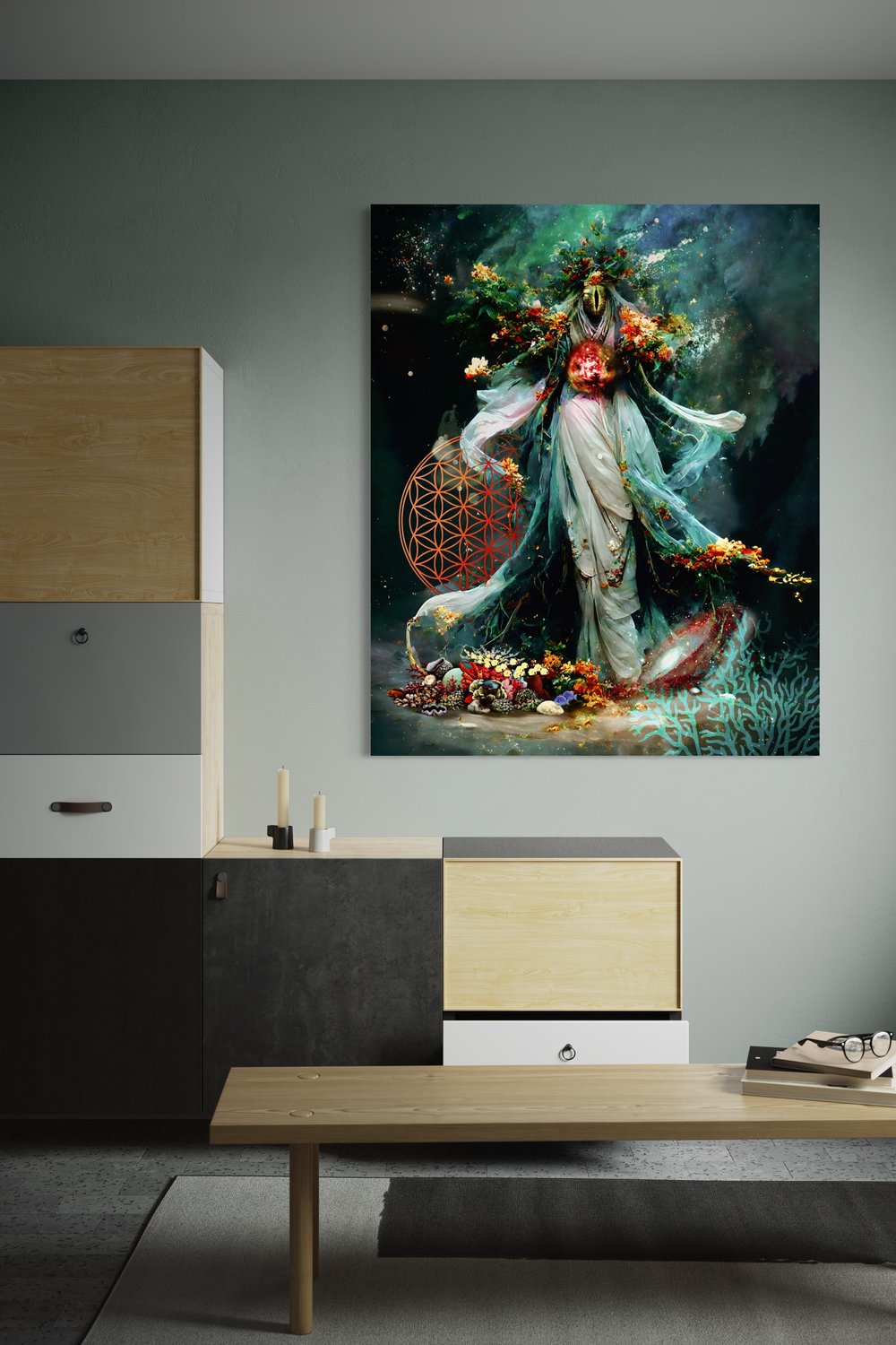 Eudoimoniart-Gold Dust-Tablo-5-fleurdirect.live