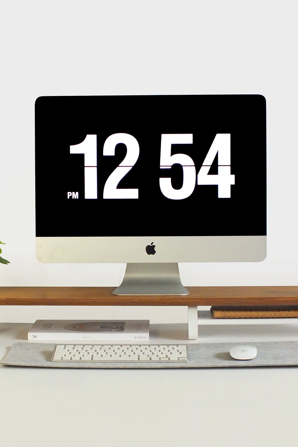 Fagus Wood-Büyük Monitör Standı (meşe)-Biblo-1-fleurdirect.live