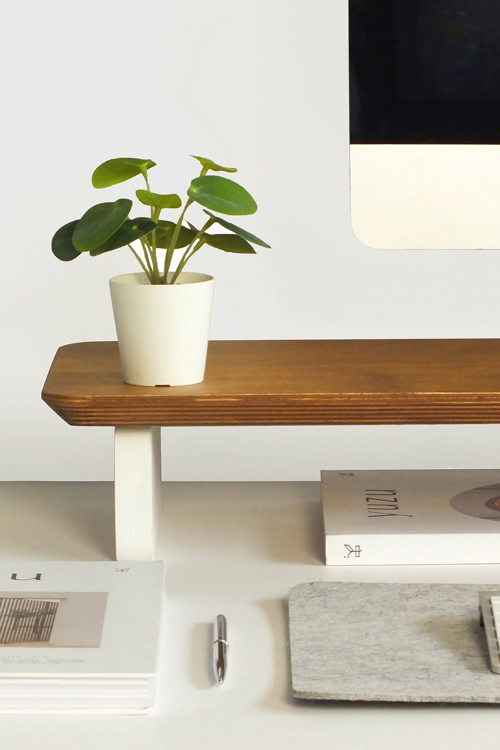 Fagus Wood-Büyük Monitör Standı (meşe)-Biblo-2-fleurdirect.live