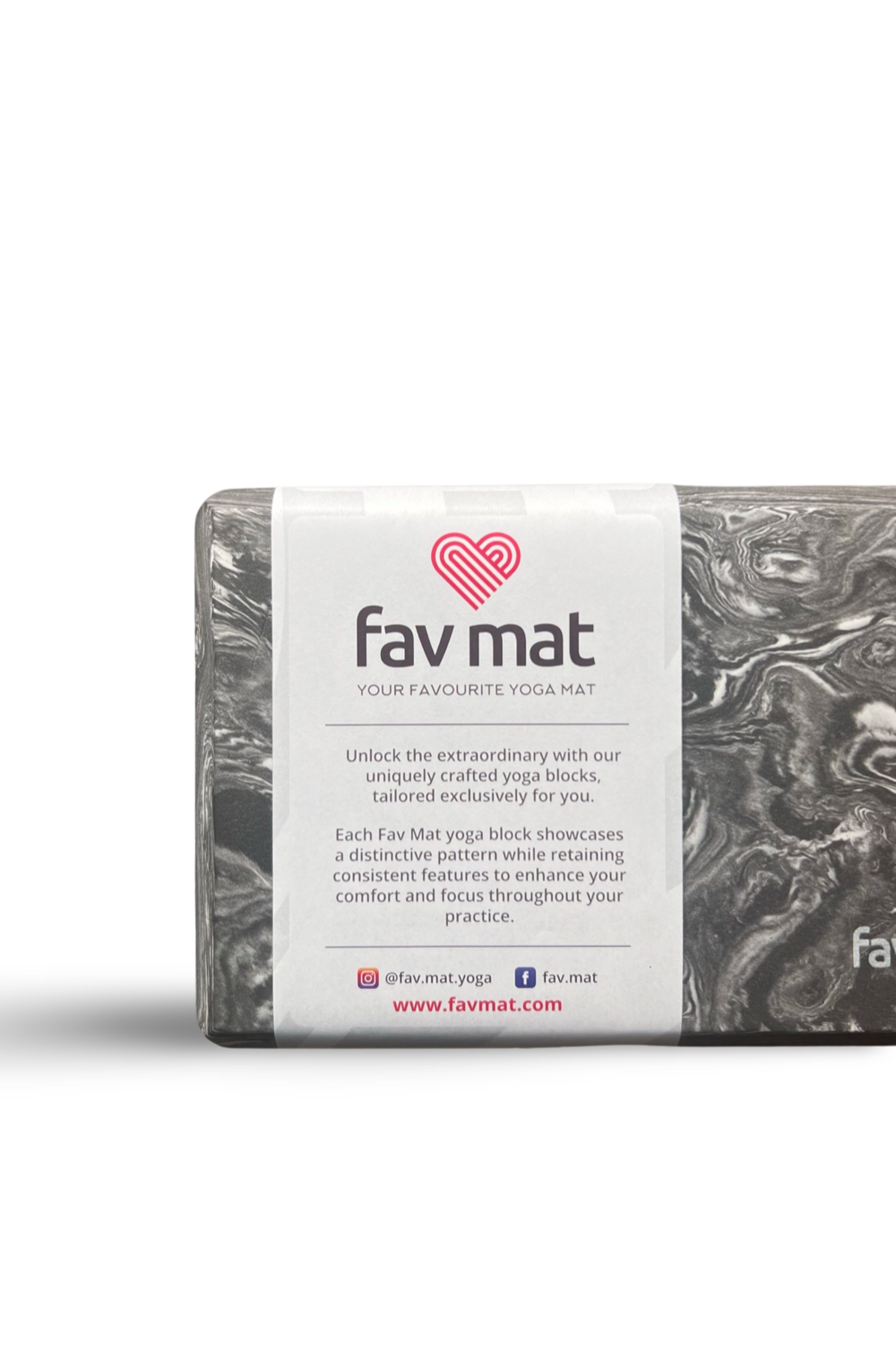 Fav Mat-Premium Sünger Yoga Bloğu Siyah-Yoga Blok-1-fleurdirect.live