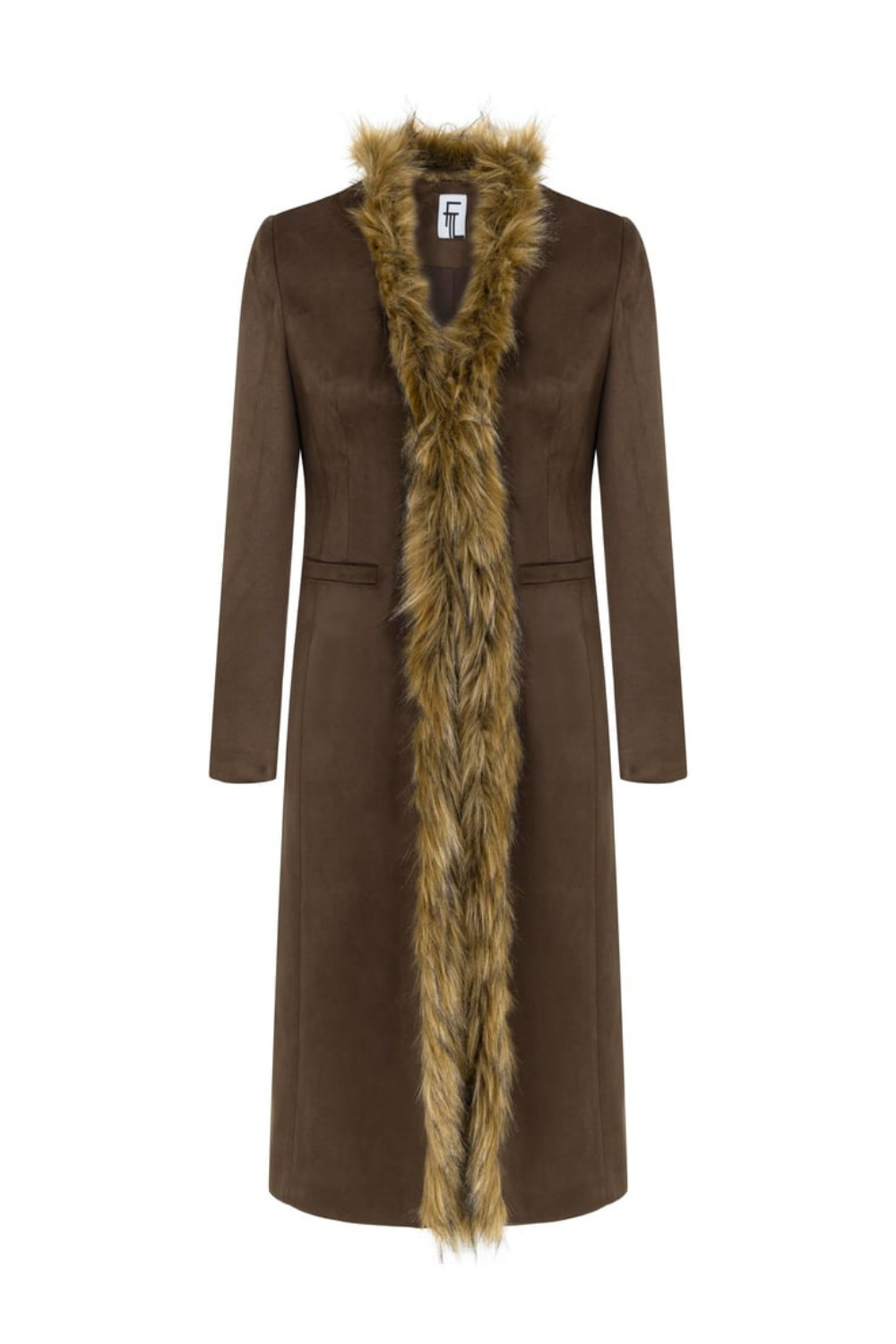 Feel The Lotus-Clare Nubuck Coat-Kaban-1-fleurdirect.live