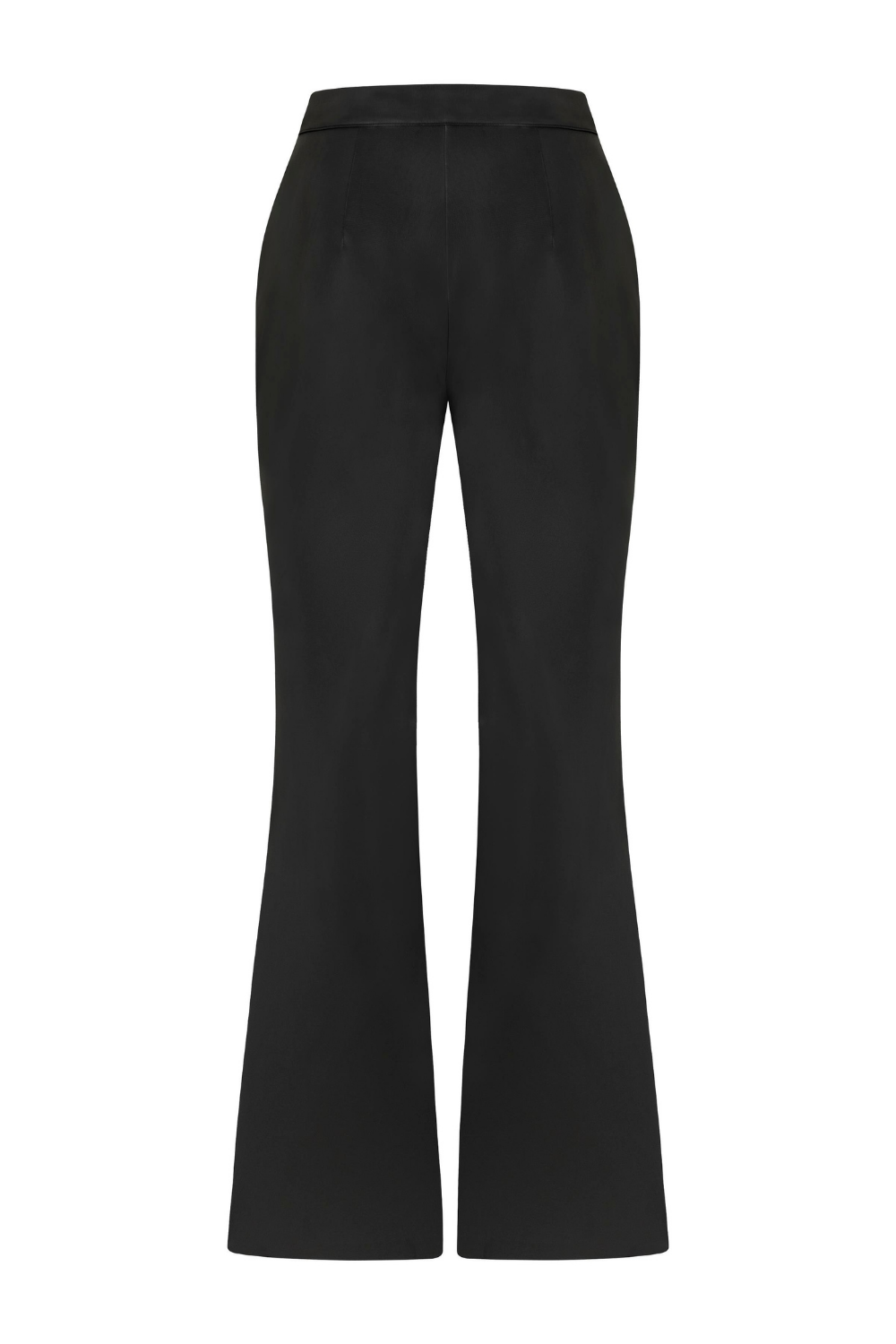 Feel The Lotus-Sophie Flare Leather Pants-Pantolon-2-fleurdirect.live