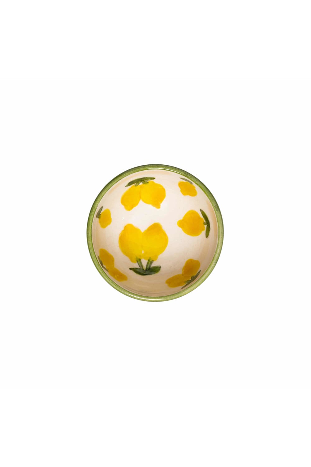Feeling Good Inside-Lemon Splash Collection Handmade Ceramic Mini Reçellik-Tabak & Kase-2-fleurdirect.live