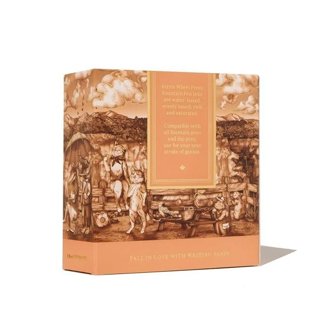 Ferris Wheel Press-38 Ml Şişe Mürekkep Terracotta Canyon-Şişe Mürekkep-2-fleurdirect.live