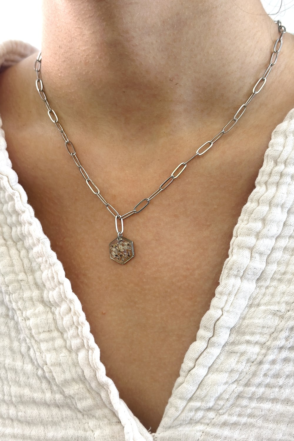 Fiorel Design-Golden Garden Rhodium - Lilac-Kolye-2-fleurdirect.live