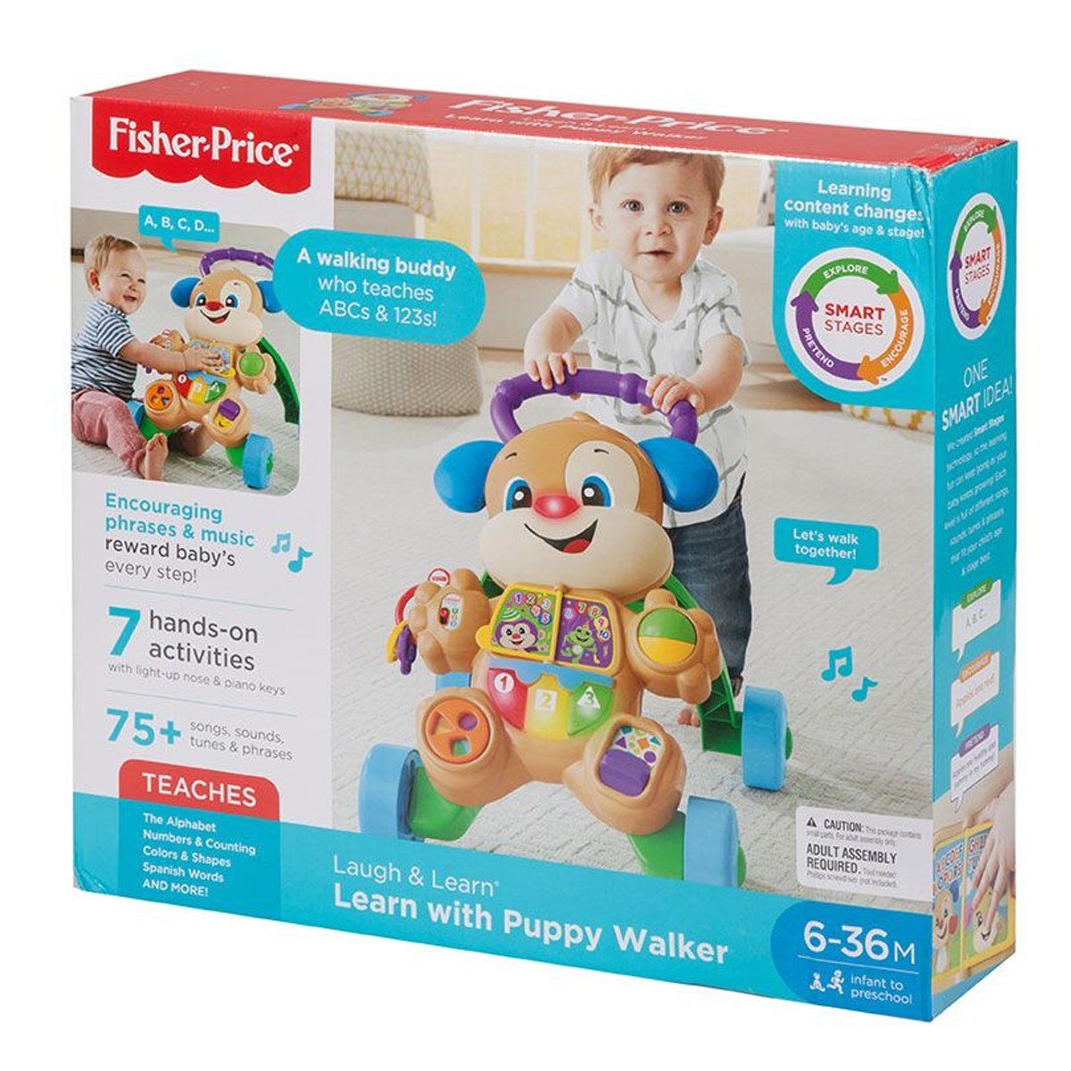 Fisher-Price-Eğitici Köpekçik Yürüteç /Türkçe-Bebek Oyuncakları-1-fleurdirect.live