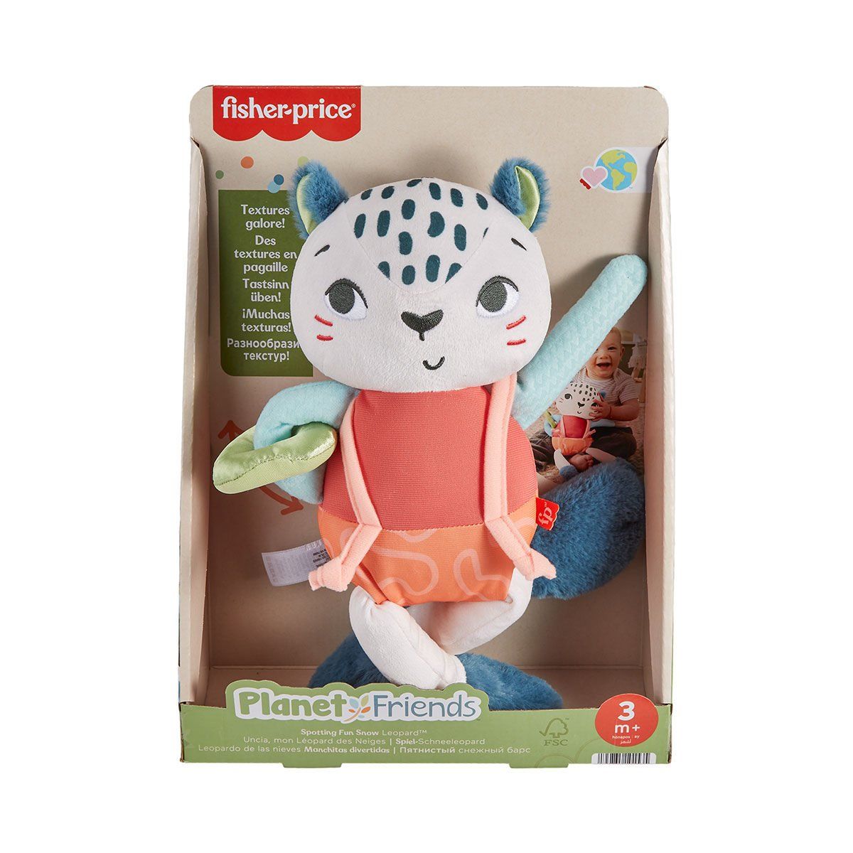 Hkd64 Fisher-Price Eğlenceli Dostum Kar Leoparı