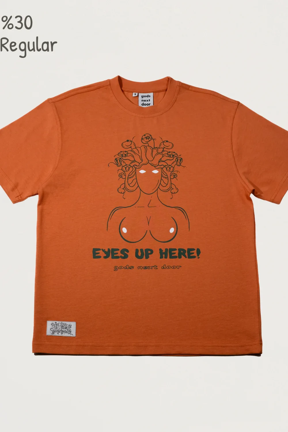 Gods Next Door-Eyes Up Here!-T-Shirts-3-fleurdirect.live