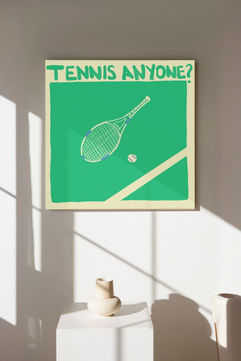 Fulya Genç-Tennis Anyone Artprint-Tablo-1-fleurdirect.live
