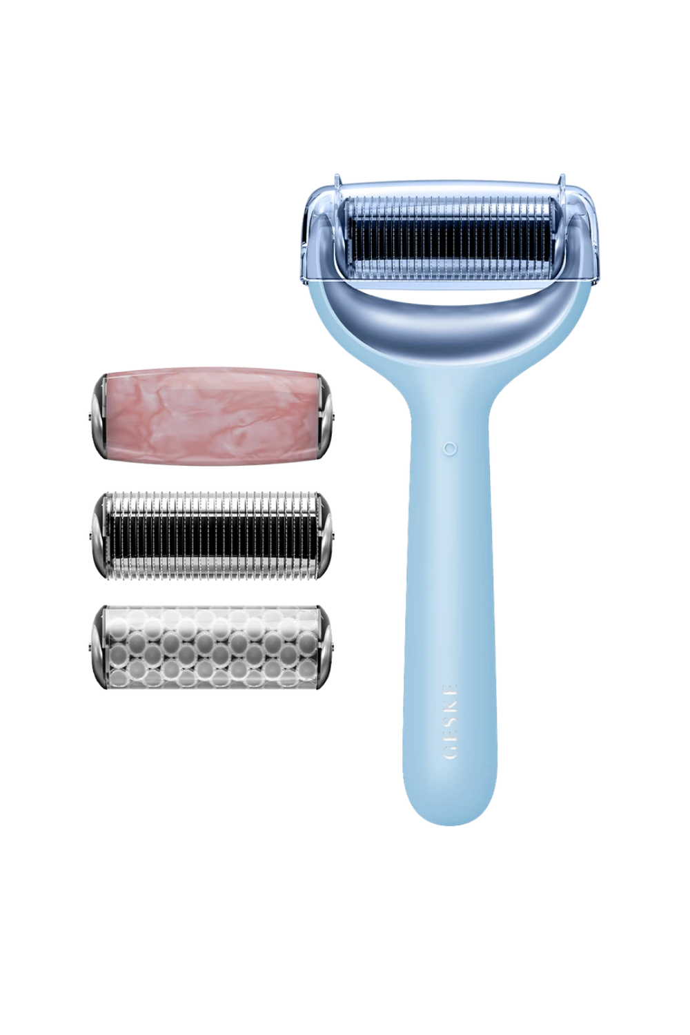 GESKE-Mikro İğneli, Buz Başlığı, Pembe Kuvars Başlıklı Dermaroller | Micro Needle Face & Body Roller-Cilt Bakım Aletleri-9-fleurdirect.live