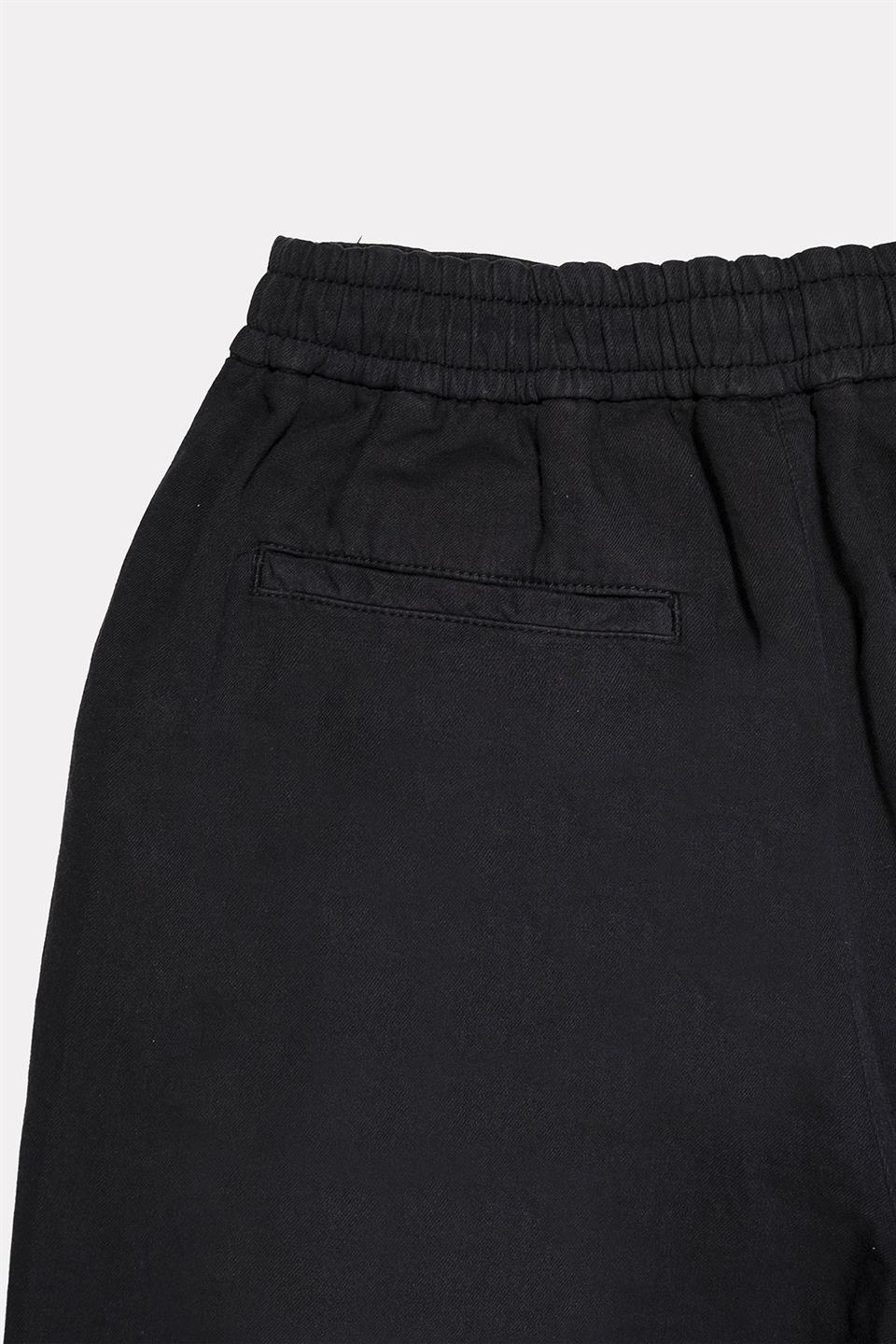 Bağcıklı Cep Detaylı Oversize Kadın Dokuma Pantolon