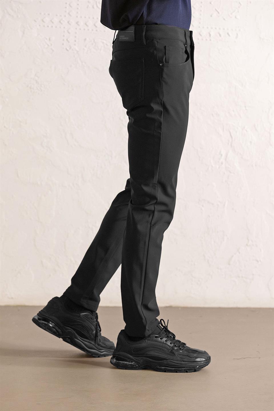 Basic Beş Cep Erkek Pantolon