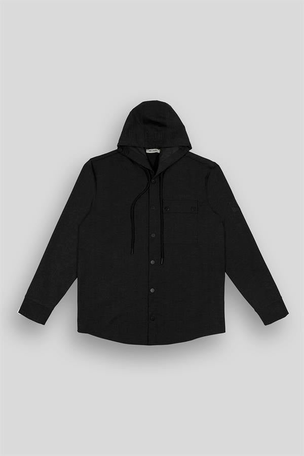 GMG Firenze-Kapüşon Yaka önü Cep Detaylı Slim Fit Erkek Sweatshirt-SWEATSHIRT-1-fleurdirect.live