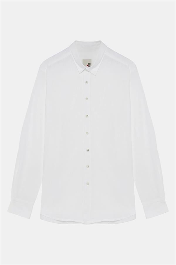 GMG Firenze-Yakası Britli Oversize Erkek Gömlek-Summer'25-1-fleurdirect.live