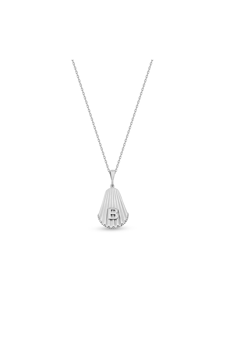 Gal İstanbul-Gâl Initial Necklace Silver-Kolye-1-fleurdirect.live