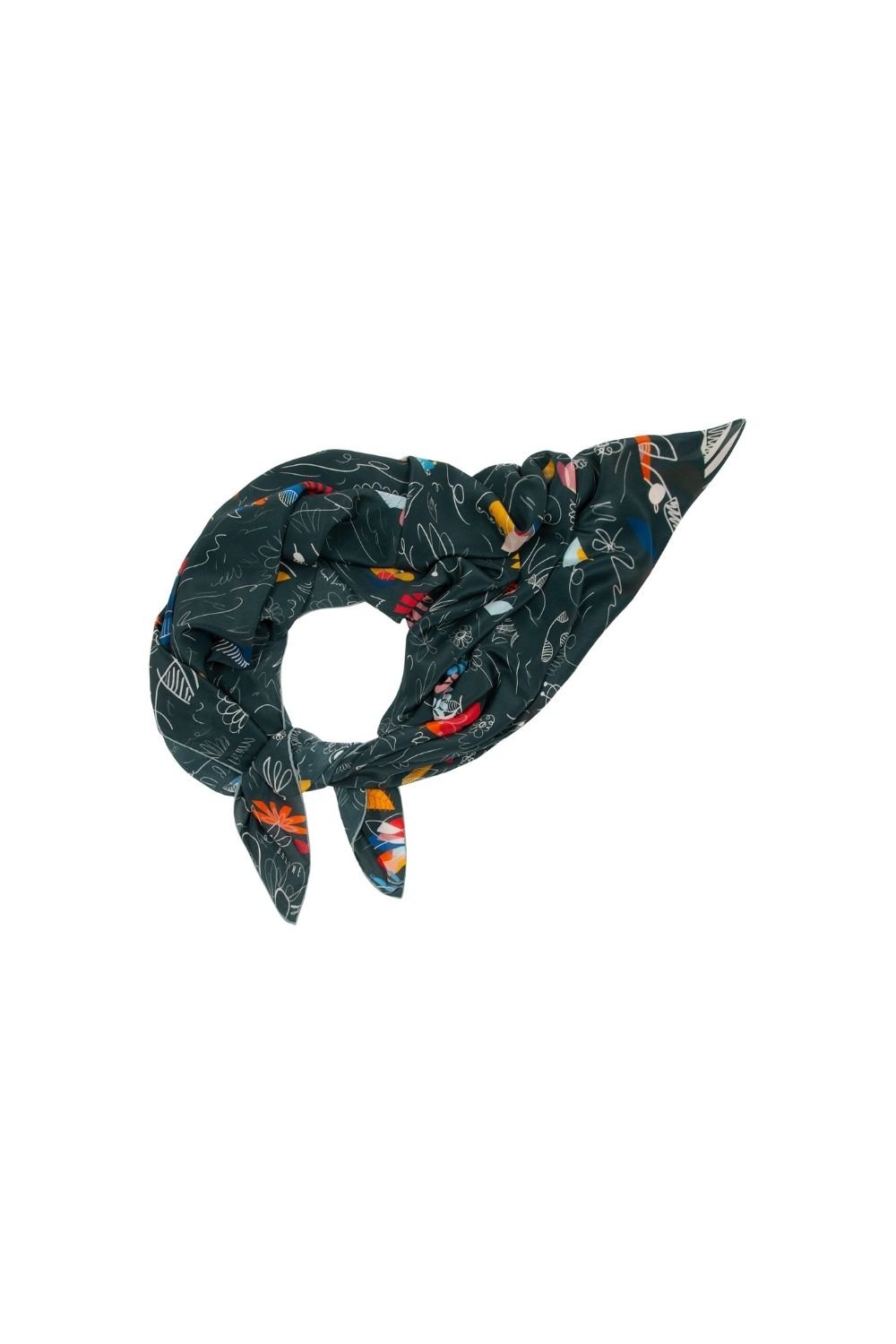 Galene Brand-Loop-g Crep İpek Fular-Şal & Fular-7-fleurdirect.live