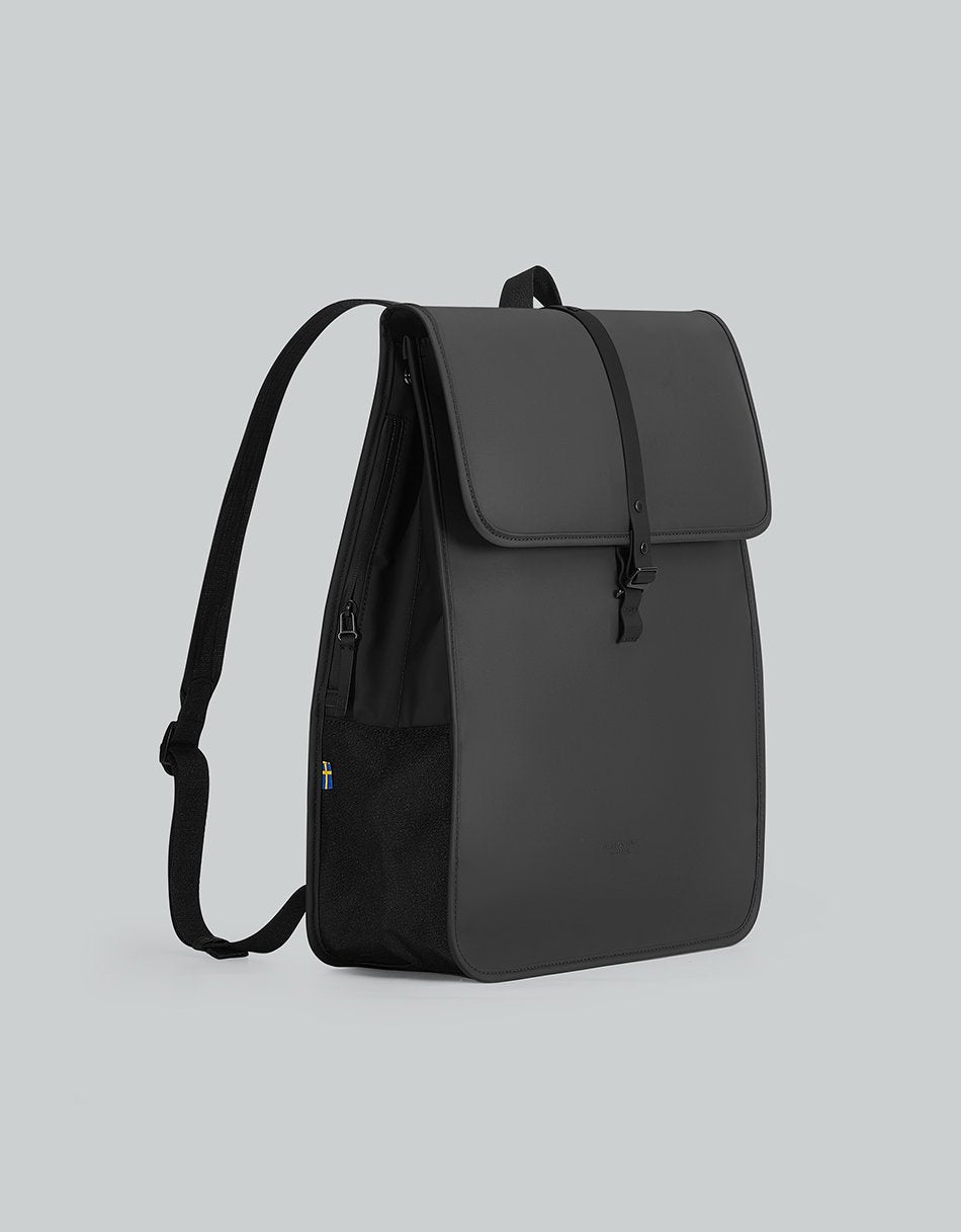 Gaston Luga-Gaston Luga Dash Laptop Bölmeli Sırt çantası 16 Inch Siyah-Sırt Çantası-1-fleurdirect.live