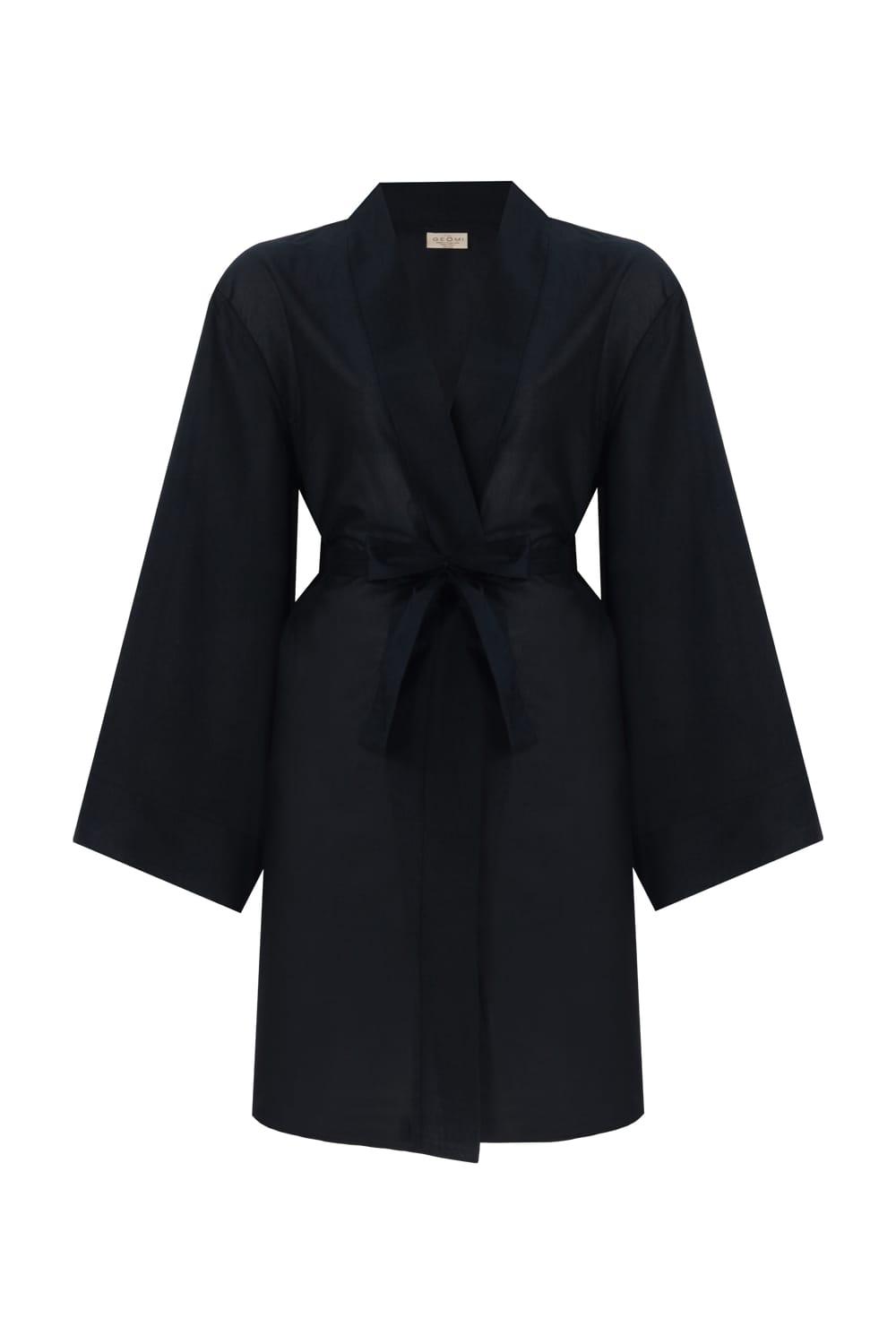 Geomi-Floral Kimono - Petrol-Kimono-4-fleurdirect.live