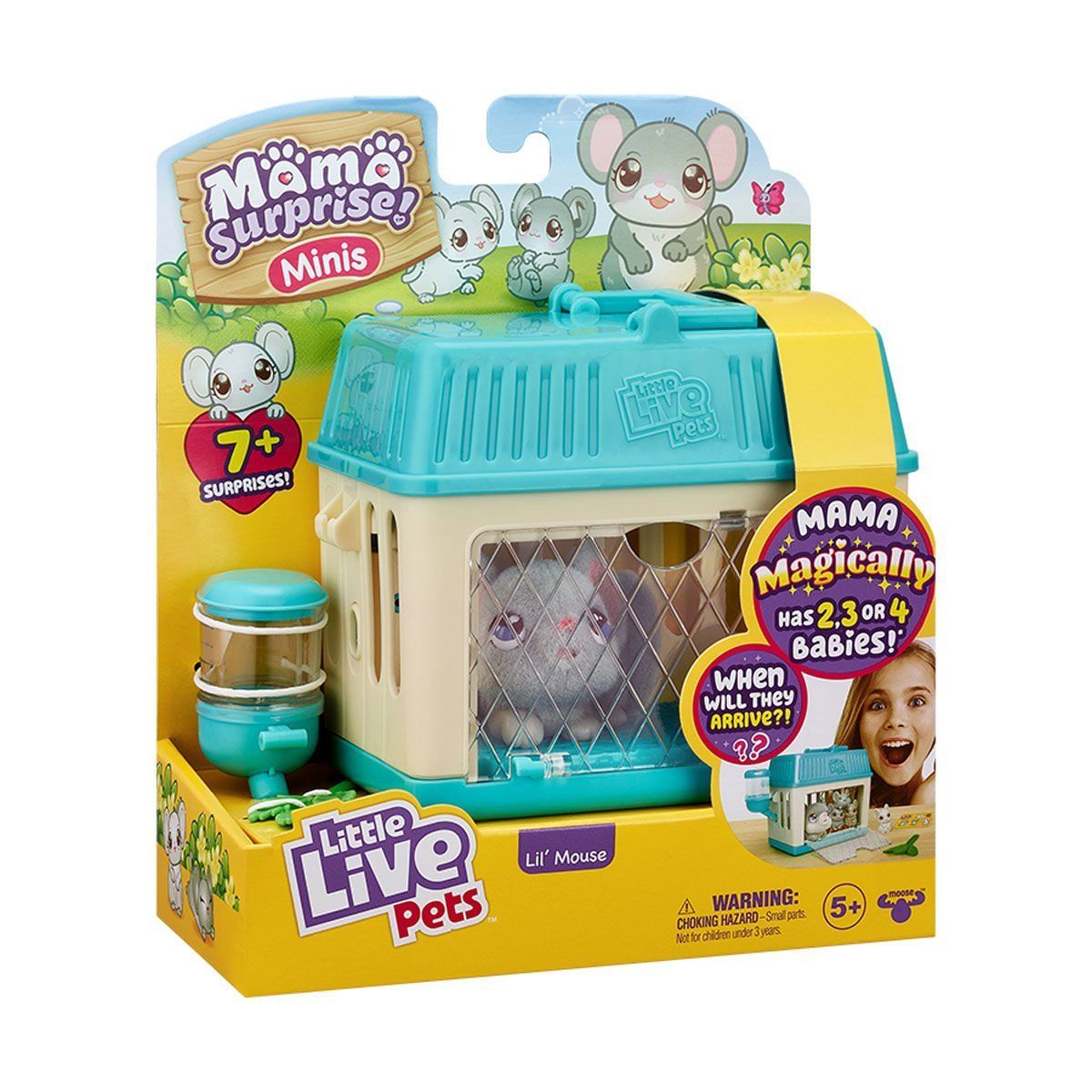Giochi Preziosi-Lp301100 Little Live Pets Anne Fare Ve Yavruları Oyun Seti 26510-Oyuncak-1-fleurdirect.live