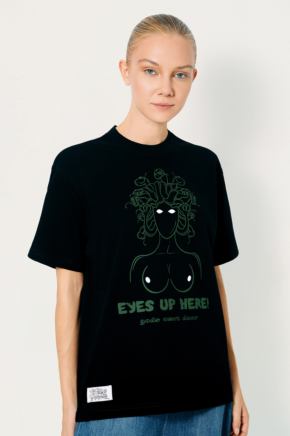 Gods Next Door-Eyes Up Here!-T-Shirts-5-fleurdirect.live