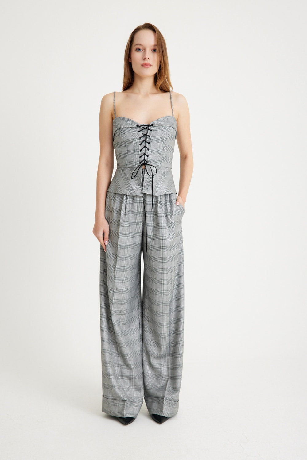 Growny-Suzie Pantolon-Kumaş Pantolon-3-fleurdirect.live