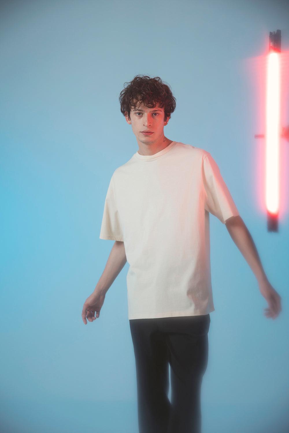 Gruff-De Base White T-Shirt-T-Shirts-1-fleurdirect.live