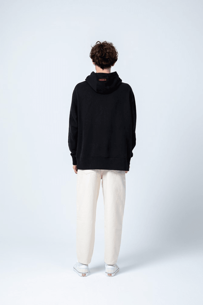 Gruff-Nuage Black Hoodie-Sweatshirts & Hoodies-5-fleurdirect.live