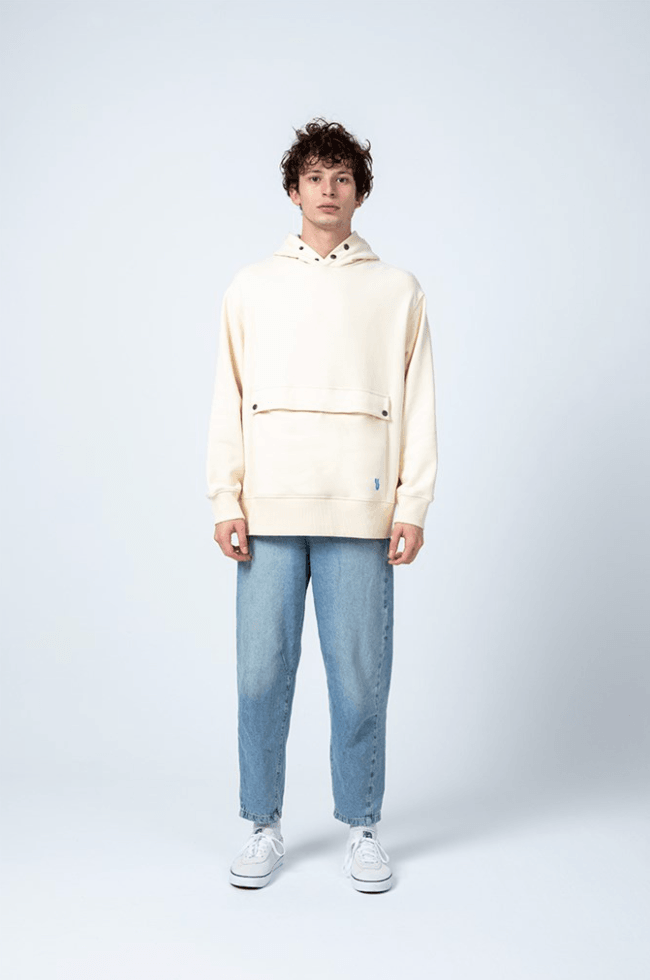 Gruff-Nuage White Hoodie-Sweatshirts & Hoodies-3-fleurdirect.live