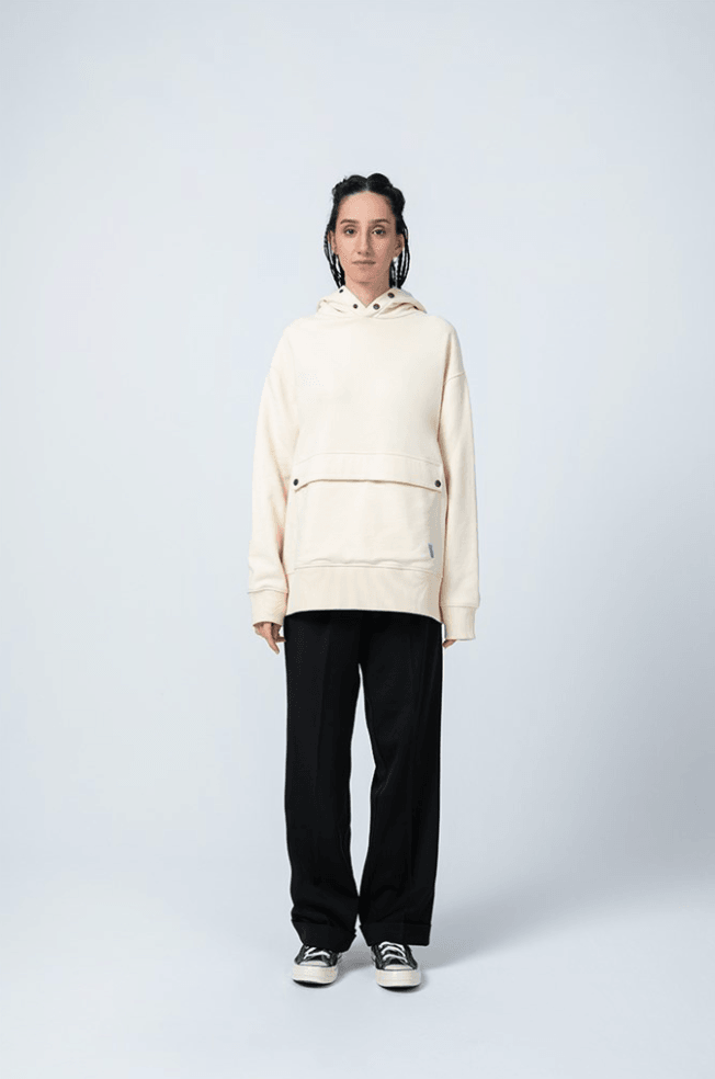 Gruff-Nuage White Hoodie-Sweatshirts & Hoodies-4-fleurdirect.live