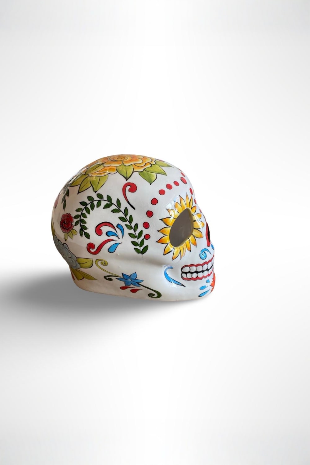 Haru Concept-Skull Yellowrose-Mumluk & Şamdan-2-fleurdirect.live