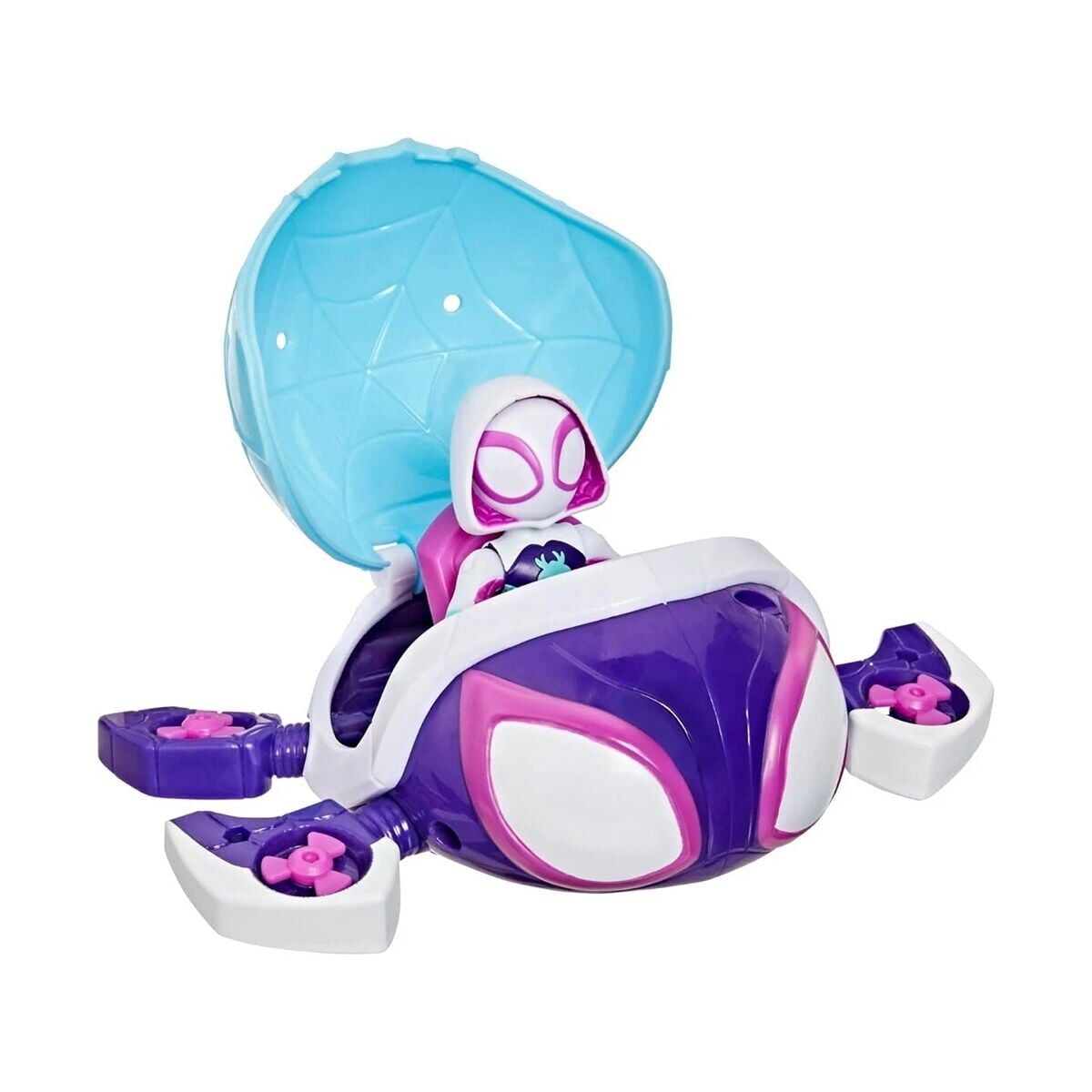 G1466 Spidey Waterwebs - Ghost Turtle Figür Ve Araç Oyunseti +3 Yaş