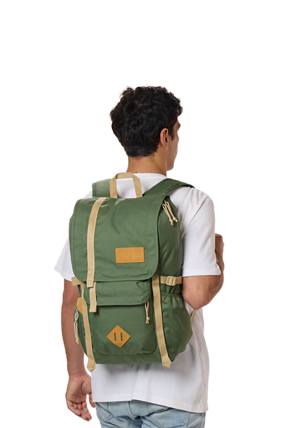 Jansport-Hatchet Cargo Green-Sırt Çantası-4-fleurdirect.live