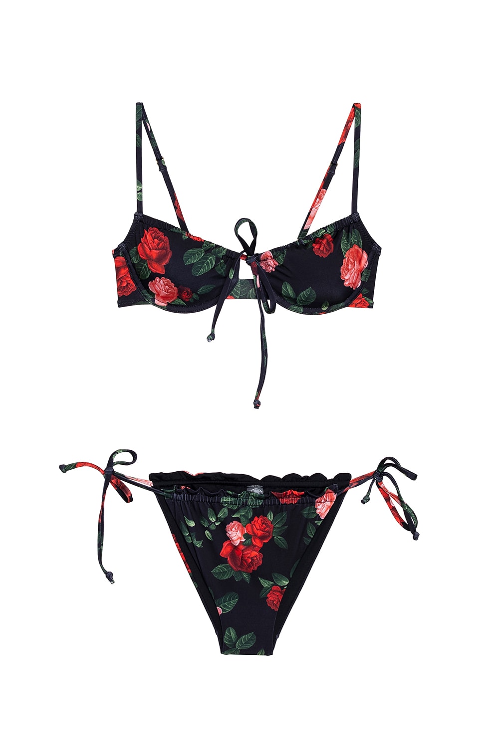 Heliophilia-Rose Bomb Antoinette Bikini Üstü-Bikini & Mayo-1-fleurdirect.live