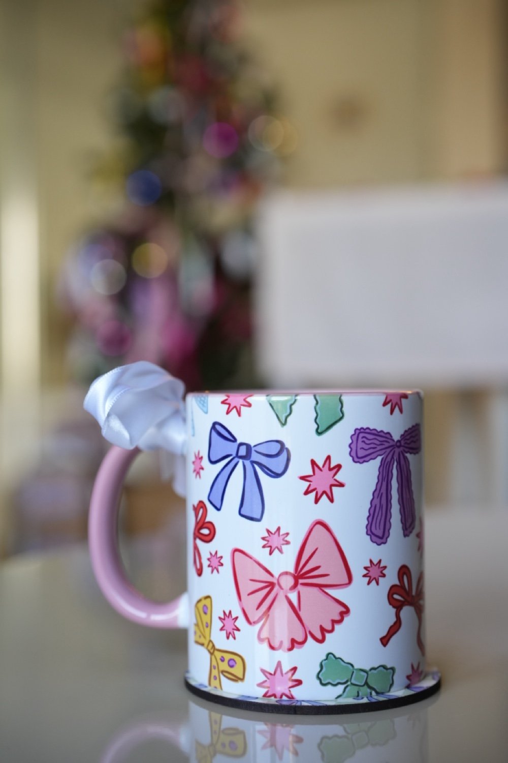 Hello Melody-Ribbons Kupa-Bardak-6-fleurdirect.live