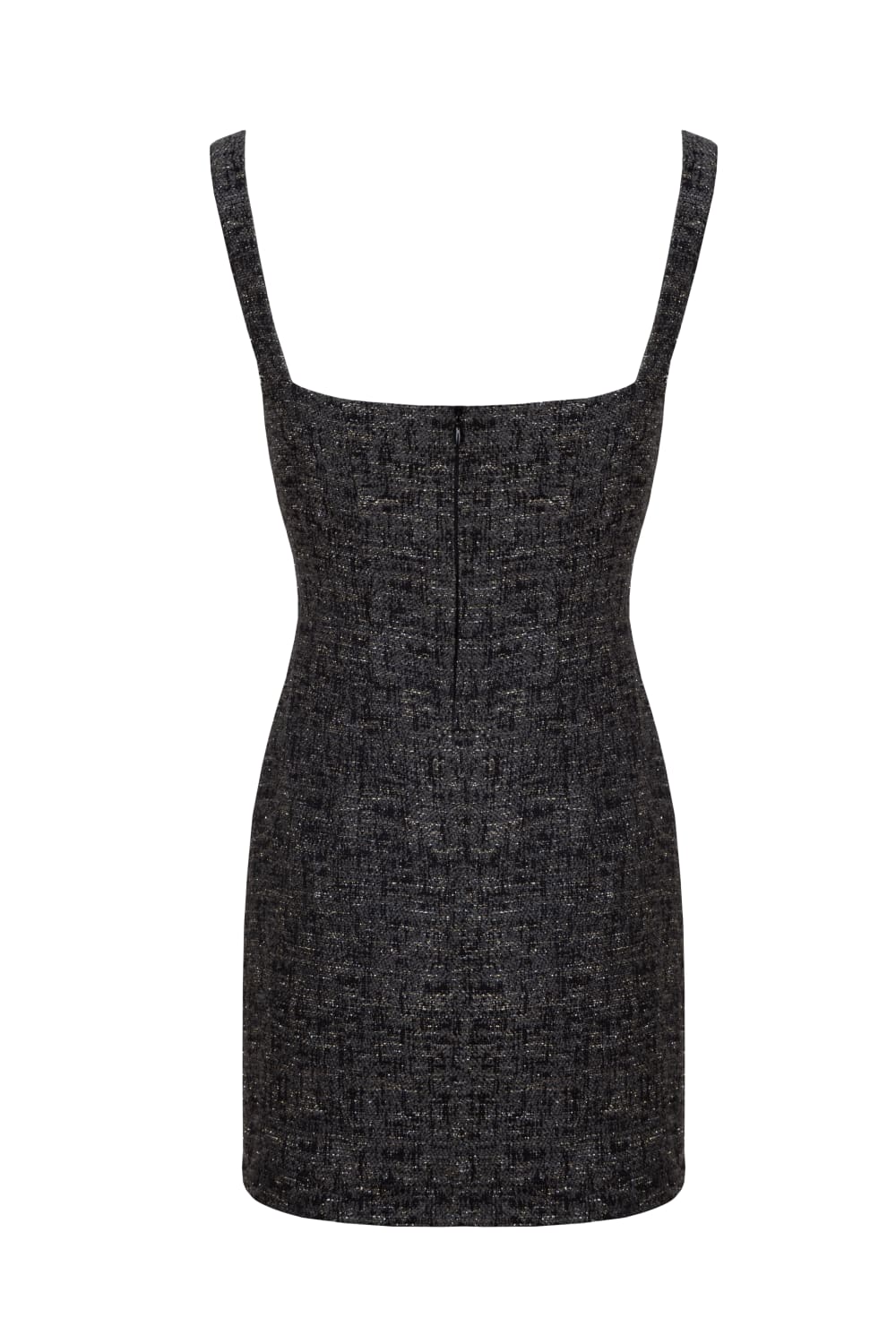 Hip + Happen-Ela Mini Gri Elbise-Top-3-fleurdirect.live