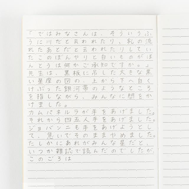 Hobonichi-Çizgili Notebook A6, Light Blue Defter-Defter-3-fleurdirect.live